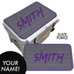 Custom: Cooler Pad Top - Teak Pattern with Name